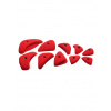 Lezecké chyty Ocun Holds Set 4 Edges - red