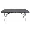 ROJAPLAST Catering Stôl skladací 180 x 74 cm, čierny ROJAPLAST DS-CZ180W