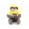 Lenochod - šedý - Live slow - plyšové zvířátko (Sweet sloths - 25 cm)