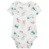 CARTER'S Body krátky rukáv Ivory Vegetables dievča 24m 1N080010_24M