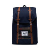 HERSCHEL batoh - Retreat Peacoat Peacoat Plaid (05694)