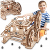 PUZZLE 3D DREVENÉ MECHANICKÉ POHYBLIVÉ MODELY DIY GULIČKOVÁ DRÁHA NA POSKLADANIE