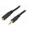 Kabel Jack 3,5mm 3pin zásuvka,Jack 3,5mm 3pin vidlice 3m