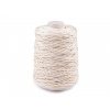 Pletací příze Chic, macrame 300 g krémová světlá 1ks