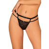 Obsessive Sexy tangá Bagirela Čierna L/XL