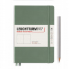 Leuchtturm1917 Zápisník Olive Medium A5 čistý