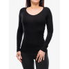 Mikina Icebreaker Siren L/S Sweetheart - black