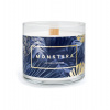 Artamn candles Monstera Small Glass Blue 400 g – sviečka v skle