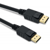 PremiumCord DisplayPort 1.4 prípojný kábel M/M, pozlátené konektory, 0,5 m kport8-005