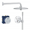 Grohe Grohtherm SmartControl, sprchová súprava Perfect s podomietkovým termostatom, 3 prúdy, chrómová, 34744000