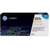 Toner HP CE742A žltý originálny (CE742A)