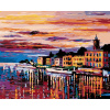 Diamondi Diamantové maľovanie MESTO PRI RIEKE bez rámu a bez vypnutia plátna