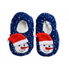 Textilomanie Detské papuče CHRISTMAS KIDS, modré - rôzne veľkosti Veľkosť: 31 - 34