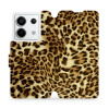 Flipové pouzdro Mobiwear - Xiaomi Redmi Note 13 Pro 5G / Poco X6 5G - VA33P Leopardí vzor (Knížkové flip pouzdro, obal, kryt na mobil Xiaomi Redmi Note 13 Pro 5G / Poco X6 5G - VA33P Leopardí vzor, ma