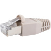 Schwaiger Sieťový konektor CAT 6, sivý, 10 ks