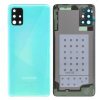 Samsung Galaxy A51 - Kryt zadný + kryt fotoaparátu, farba modrá (Prism Crush Blue)