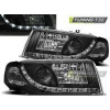 Predné svetlá Škoda Octavia 1, 2001-2008, LED Daylight, čierne black