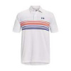 Under Armour pánske polo tričko Playoff 2.0 bielo modro červené M