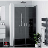 Roth LYP2 90cm dvojkrídlové dvere do niky, profil Brillant, Číre sklo 1135008222