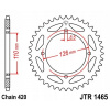 JT ZADNÉ OZUBENÉ KOLESO 4418 46 KAWASAKI KX 65 '00-'20 (441846JT) (REŤAZ 420)