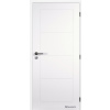 Doornite Profilované DAKOTA Plné Biele interiérové dvere 4DAK Biela