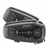 Bluetooth headset pro uzavřené a otevřené přilby Interphone U-COM8R Twin pack