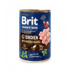Brit Premium by Nature Adult Chicken with Chicken Hearts konzervy 12x800g