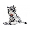 Plyšový tiger biely, 56 cm