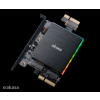 AKASA adaptér dual M.2 do PCIex s chladičom RGB AK-PCCM2P-04