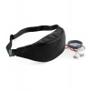 BagBase Unisex oblička BG144 Jet Black 38 x 14 x 8 cm