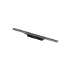 Tece Drainprofile Sprchový profil 90 cm, brúsený čierny chróm 670901