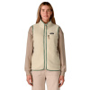 Vesta Patagonia W's Retro Pile Vest natural w/ellwood green M 25/26 - Odosielame do 24 hodín