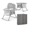 KINDERKRAFT Postieľka detská 3 v 1 Lovi Gray 5902533913503
