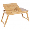Autronic AKF-E1002 NAT Odkladací stolík 75x35x29cm, bambus, AKF-E1002 NAT