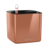 Lechuza Cube Glossy 14 All inclusive set spicy copper highgloss 14x14x14 cm