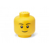 Úložný box LEGO úložná hlava (veľkosť L) - chlapec (5711938030216)