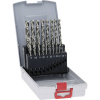 Bosch Accessories 2608587013 HSS sada špirálových vrtákov do kovu, 19-dielna, brúsené, DIN 338, valcová stopka, 1 sada; 2608587013