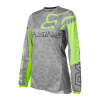 Dámsky motokrosový dres FOX 180 skew sivá M Dámska