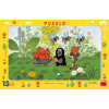 Dino Puzzle deskové - Krtek na výletě - 15 dílků