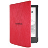 Púzdro H-S-634-R-WW Shell pre Pocketbook 629/634 - Passion Red červené, orig. (Obal na čítačku Pocketbook 629/634, H-S-634-R-WW Shell, magnet, AutoSleep, orig. Pocketbook, červené + záruka 3 roky + bo