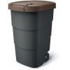Prosperplast Wheeler 95 l antracit s hnedým vekom NBWB95-7589C