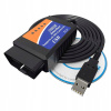 Adaptér Rozhranie ELM327 OBD2 s káblom USB 1.5V