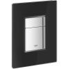 GROHE Skate Cosmopolitan ovládacie tlačidlo dvojčinné, velvet black (čierna), 38845KS0
