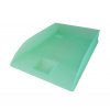 Herlitz odkladač A4 transparentný plastový pastelový / zelený