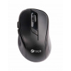 C-TECH Myš WLM-02/Ergonomická/Optická/Pre pravákov/1 600 DPI/Bezdrôtová USB/Čierna (WLM-02)