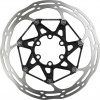 SRAM CENTERLINE 2 PIECE BLACK (V BALENÍ TITANOVÉ ŠRÓBY) ROUNDED - 180 MM BRZDOVÝ KOTÚČ