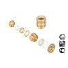 Weidmüller KDSW M50 BS O NI 2 G50S káblová priechodka, 1136550000, od 39.4 mm, do 46.7 mm, M50, 1 ks; 1136550000