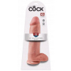 Dildo King Cock 30,5 cm telovej farby