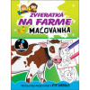 Zvieratká na farme Zvířátka na farmě, maľovanka / omalovánka