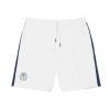 Pánske šortky Lacoste Ultra Dry Badge Accent Tennis Heritage - Biely (XL)